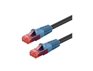 Patchcord zewnętrzny drut UTP kat.6 podwójna powłoka PVC+PE 60m czarny GOOBAY