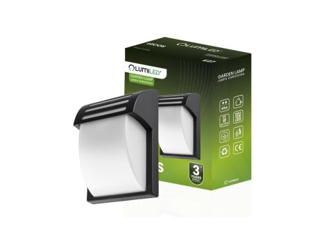 Lampa Ogrodowa Elewacyjna E27 LED 25cm LECOS LUMILED
