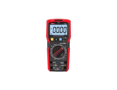 Miernik uniwersalny z pomiarem True RMS i temperatury multimetr cyfrowy z wyświetlaczem LCD UNI-T UT89X