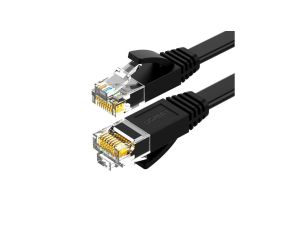 Kabel Ugreen NW102 50174 płaski sieciowy LAN Ethernet Cat. 6 2m - czarny