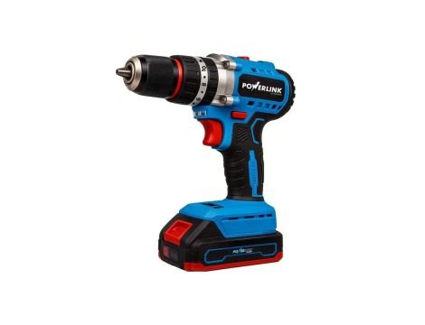 Wiertarko wkrętarka akumulatorowa 50Nm + 2 akumulatory 1,5Ah 20V z ładowarką w walizce PWL-1002C EX.25210