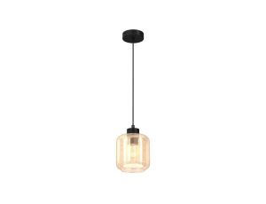 Lampa wisząca SOMBRA AMBER 1xE27 MLP8370 Milagro