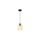 Lampa wisząca SOMBRA AMBER 1xE27 MLP8370 Milagro