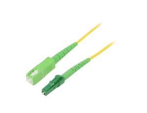 FPSLS05 Patch cord światłowodowy OS2 LC/APC,SC/APC 5m LSZH żółty