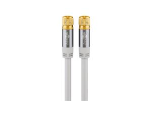 Kabel antenowy SAT (typ 135 dB), poczwórne ekranowanie - Długość kabla 10 m