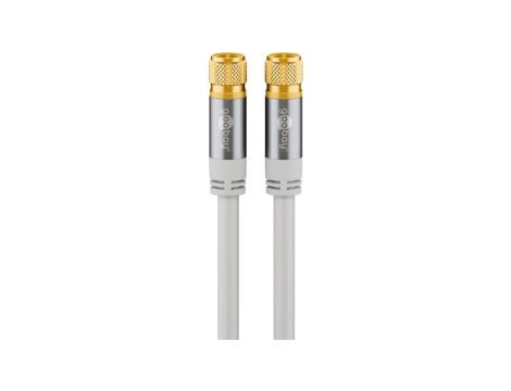 Kabel antenowy SAT (typ 135 dB), poczwórne ekranowanie - Długość kabla 10 m