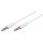 Kabel łączący jack 3,5 mm, pozłacany - Długość kabla 0.5 m