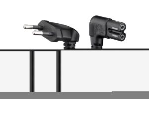 Kabel przyłączeniowy Euro, 5 m, czarny - Długość kabla 5 m