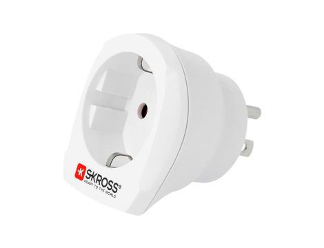 Adapter podróżny Country Europa Stany Zjednoczone - Wyjście, typ Gniazdo amerykańskie/japońskie (typ B, NEMA 5-15, 3-biegunowe