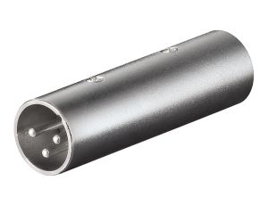 Adapter/złącze XLR, wtyk na wtyk