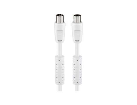 Kabel antenowy (80 dB), filtr ferrytowy, podwójne ekranowanie - Długość kabla 3.5 m