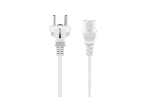 Kabel przyłączeniowy do urządzeń chłodniczych, 5 m, biały - Długość kabla 5 m