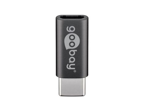 Adapter USB-C™ na USB 2.0 Micro-B, szary