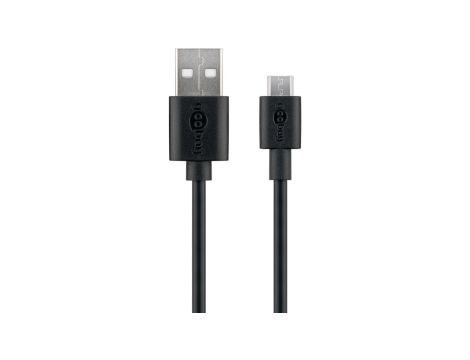 Kabel Micro USB do ładowania i synchronizacji - Długość kabla 0.5 m
