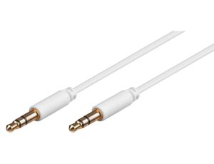 Kabel łączący jack 3,5 mm, pozłacany - Długość kabla 1.5 m