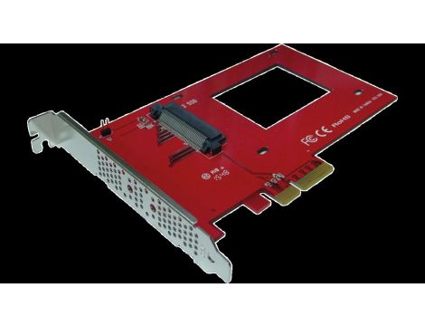ROLINE 2.5​​ NVMe U.2 SSD PCIe 3.0 x4 Carrier Adapter