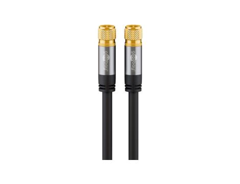 Kabel antenowy SAT (typ 135 dB), poczwórne ekranowanie - Długość kabla 10 m