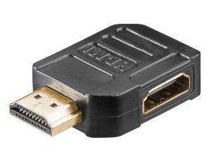 Adapter HDMI™, pozłacany - Wersja kolorystyczna Czarny