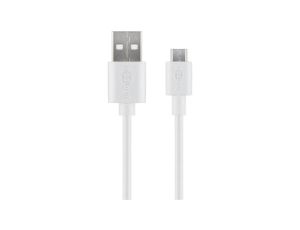 Kabel do szybkiego ładowania i synchronizacji Micro USB - Wersja kolorystyczna Biały