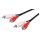 Kabel łączący stereo 2 x cinch - Długość kabla 5 m
