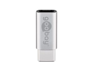 Adapter USB-C™ na USB 2.0 Micro-B, srebrny