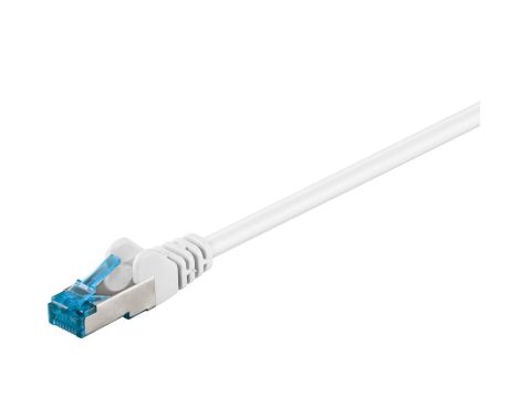 CAT 6AKabel łączący, S/FTP (PiMF), biały - Długość kabla 1 m