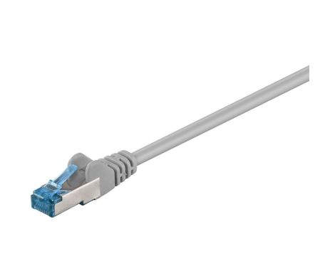 CAT 6AKabel łączący, S/FTP (PiMF), Szary - Długość kabla 0.5 m