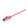 CAT 6 Kabel łączący, S/FTP (PiMF), Purpurowy - Długość kabla 1 m
