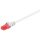 CAT 6Kabel łączący, U/UTP, biały - Długość kabla 0.5 m