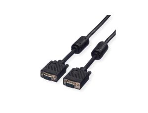 Kabel ROLINE HQ VGA HD15 M/M z rdzeniem ferrytowym, 10 m