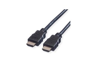 VALUE HDMI High Speed Cable met Ethernet M-M, zwart, 1 m