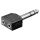 Adapter do słuchawek ze złączem jack AUX, 6,35 mm na 2 x 3,5 mm