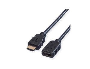VALUE Kabel HDMI High Speed met Ethernet M-F, 2 m