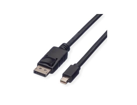 Kabel ROLINE DisplayPort, DP M - Mini DP M, czarny, 2 m