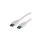 Kabel VALUE USB 3.2 Gen 1, typ A-A, biały, 3 m