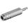 Adapter do słuchawek AUX, złącze jack 3,5 mm na 6,35 mm - Połączenie typu Wtyk jack 3,5 mm (3-pinowy, stereo)