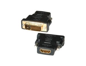 Adapter ROLINE HDMI-DVI, HDMI żeński / DVI-D męski