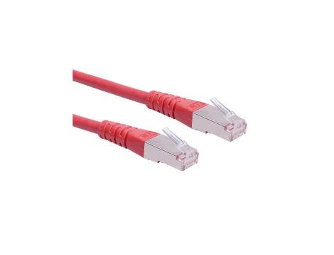 Kabel krosowy ROLINE kat. 6 (klasa E) S/FTP (PiMF), skrętka, 0,3 m