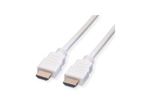 VALUE HDMI High Speed Cable met Ethernet M-M, wit, 3 m