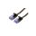 VALUE Patchkabel UTP, Cat.6A (Class EA), extra plat, zwart, 1 m