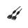 Kabel ROLINE HQ VGA HD15 M/F z rdzeniem ferrytowym, 20 m