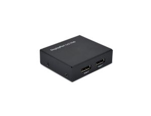 Rozgałęźnik wideo VALUE DisplayPort z funkcją huba, 2-kanałowy