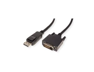VALUE Kabel DisplayPort męski DP - DVI-D męski, czarny, 5 m