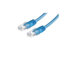 VALUE Kabel krosowy Cat.6 UTP (klasa E), niebieski, 1 m