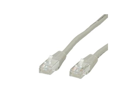 VALUE Kabel krosowy Cat.6 UTP (klasa E), szary, 10 m