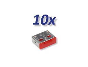ROLINE USB-A Port Lock / Blocker 10x USB dla 11.02.8330