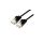 ROLINE UTP Data Center Patch Cord Cat.6A (Class EA), LSOH, bardzo cienki, czarny, 0,3 m