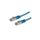 VALUE Kabel krosowy kat. 6 (klasa E) S/FTP (PiMF), niebieski, 0,5 m