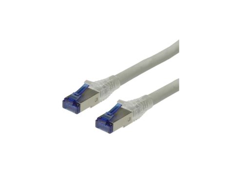 Kabel krosowy ROLINE Cat.6A (Class EA) S/FTP (PiMF), lity, szary, 20 m