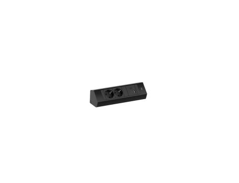 BACHMANN CASIA 2 2xCEE7/3 1xUSB A/C 22W 2,0m AEH SW